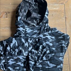Greyson Camouflage Hoodie - Black and Gray